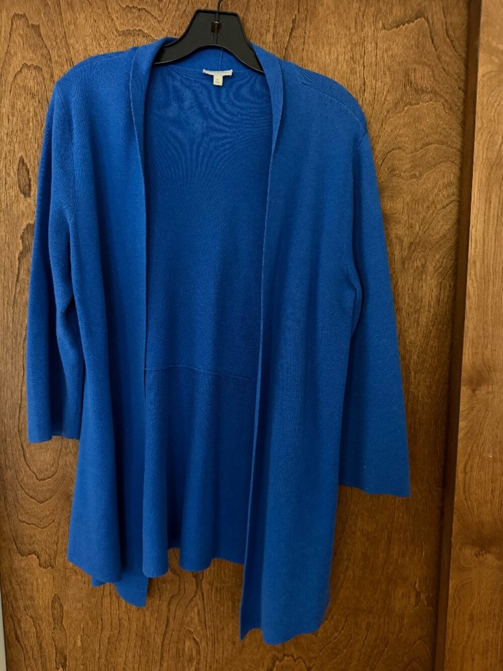 Talbots Women's Blue Open Front Cardigan - Size M